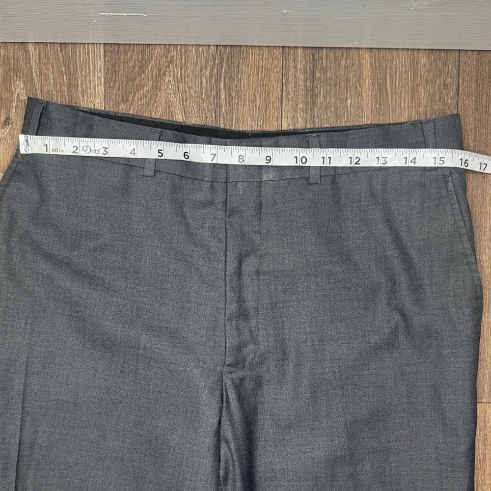 Kenneth Cole Charcoal Dress Pants Men’s Size 38W - Picture 5 of 10